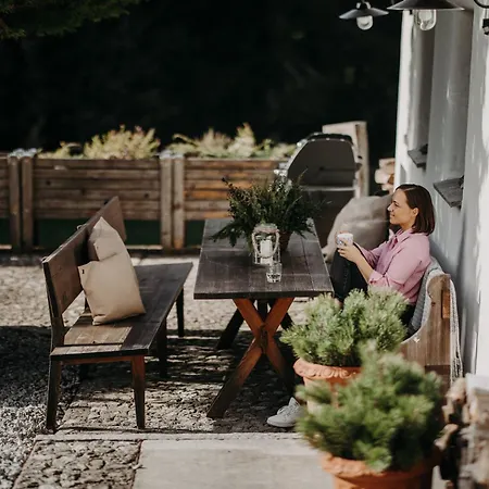 シャレー Historisches Alpenchalet Kaeth & Nanei Auf Grossschlaggut アンベルク・イム・ランマータール