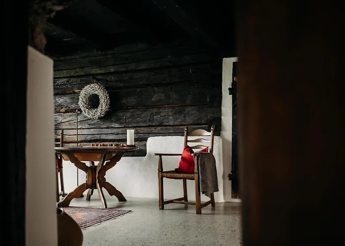 Historisches Alpenchalet Kaeth & Nanei Auf Grossschlaggut シャレー