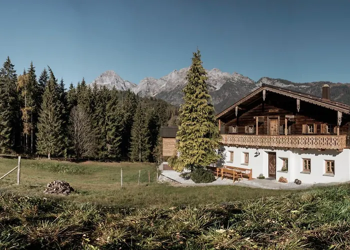 Historisches Alpenchalet Käth&nanei Auf Großschlaggut