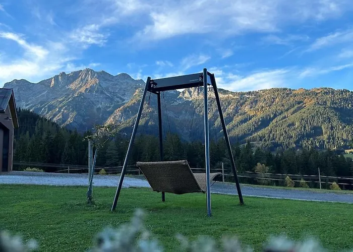 Historisches Alpenchalet Kaeth & Nanei Auf Grossschlaggut シャレー